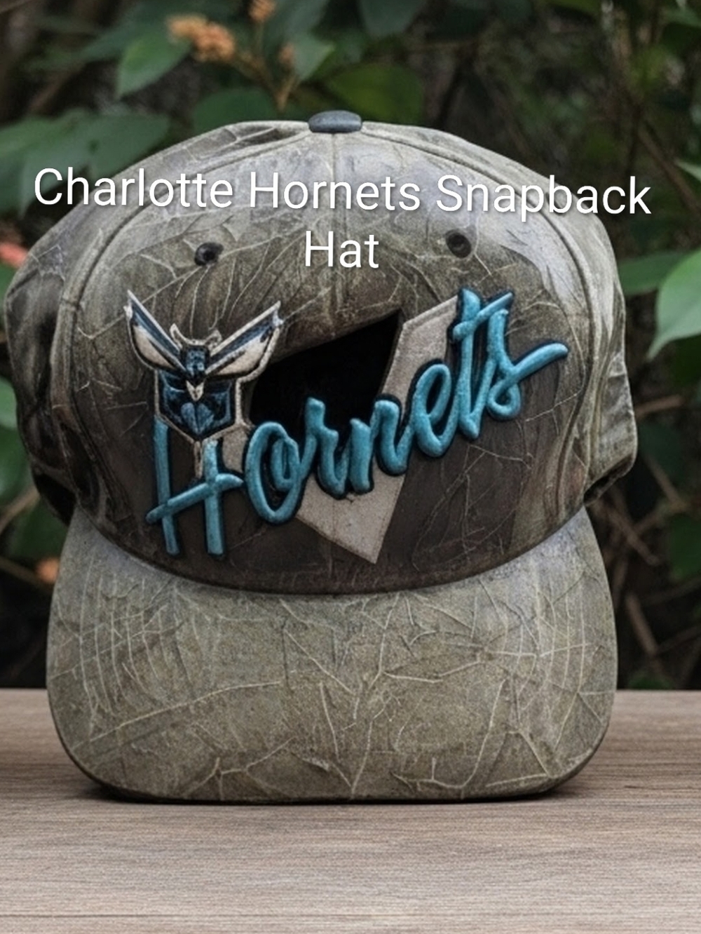 Charlotte Hornets Gray Snapback Hat